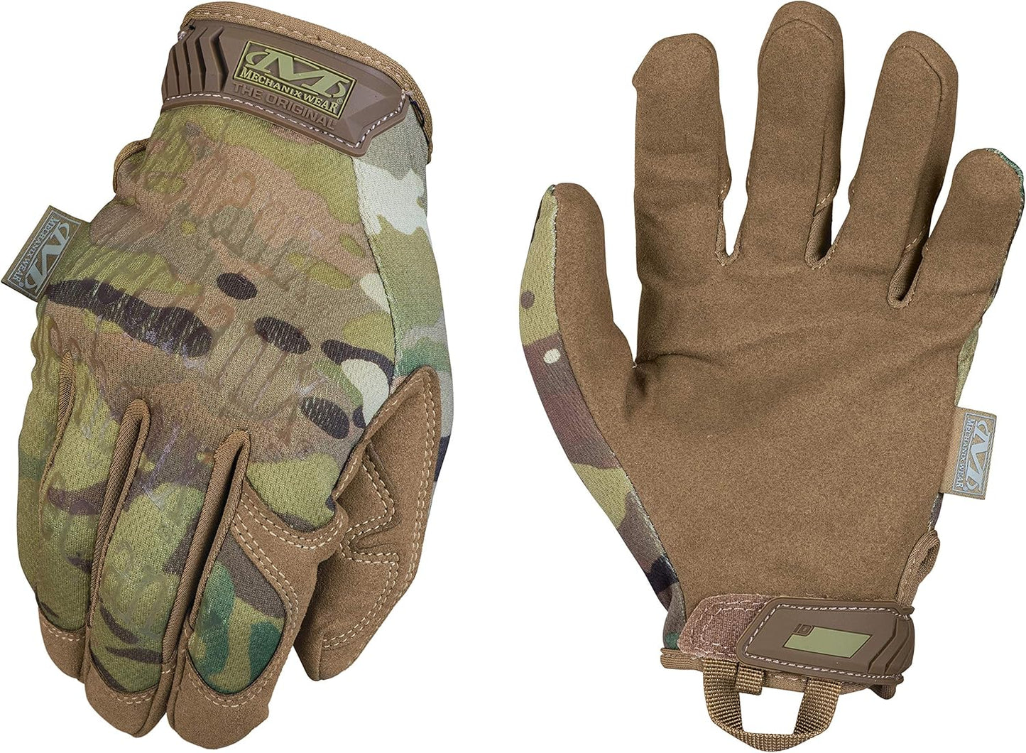 Mechanix Wear: Original MultiCam Tactical Work Gloves - Secure Fit & Flexible Grip, Durable Touchscreen (X-Large)