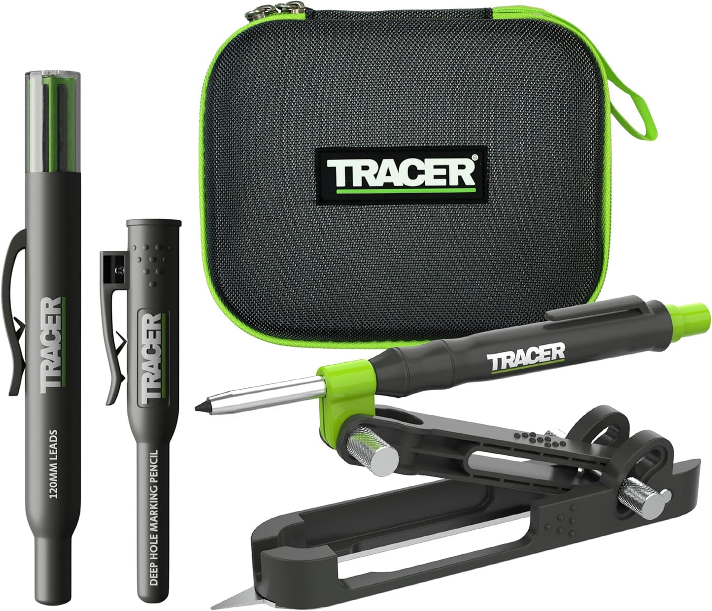Tracer ProScribe Multi-Function Tool with Deep Hole Pencil & 6X Lead Holster