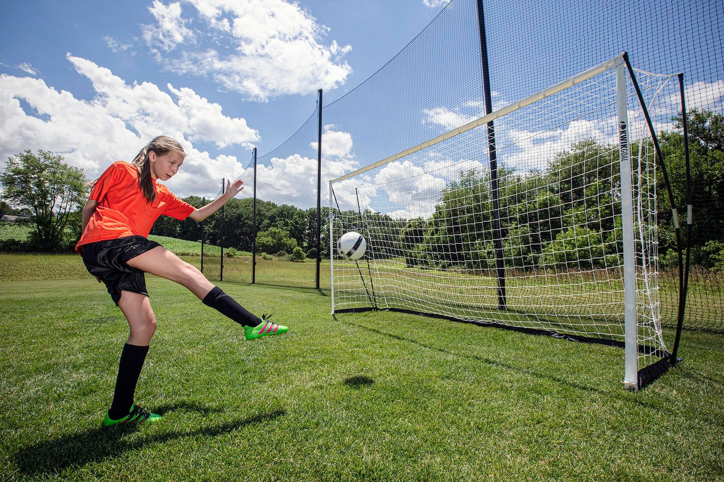 Kwik Goal Kwik Flex Soccer Goal, 6.5'H x 12'W