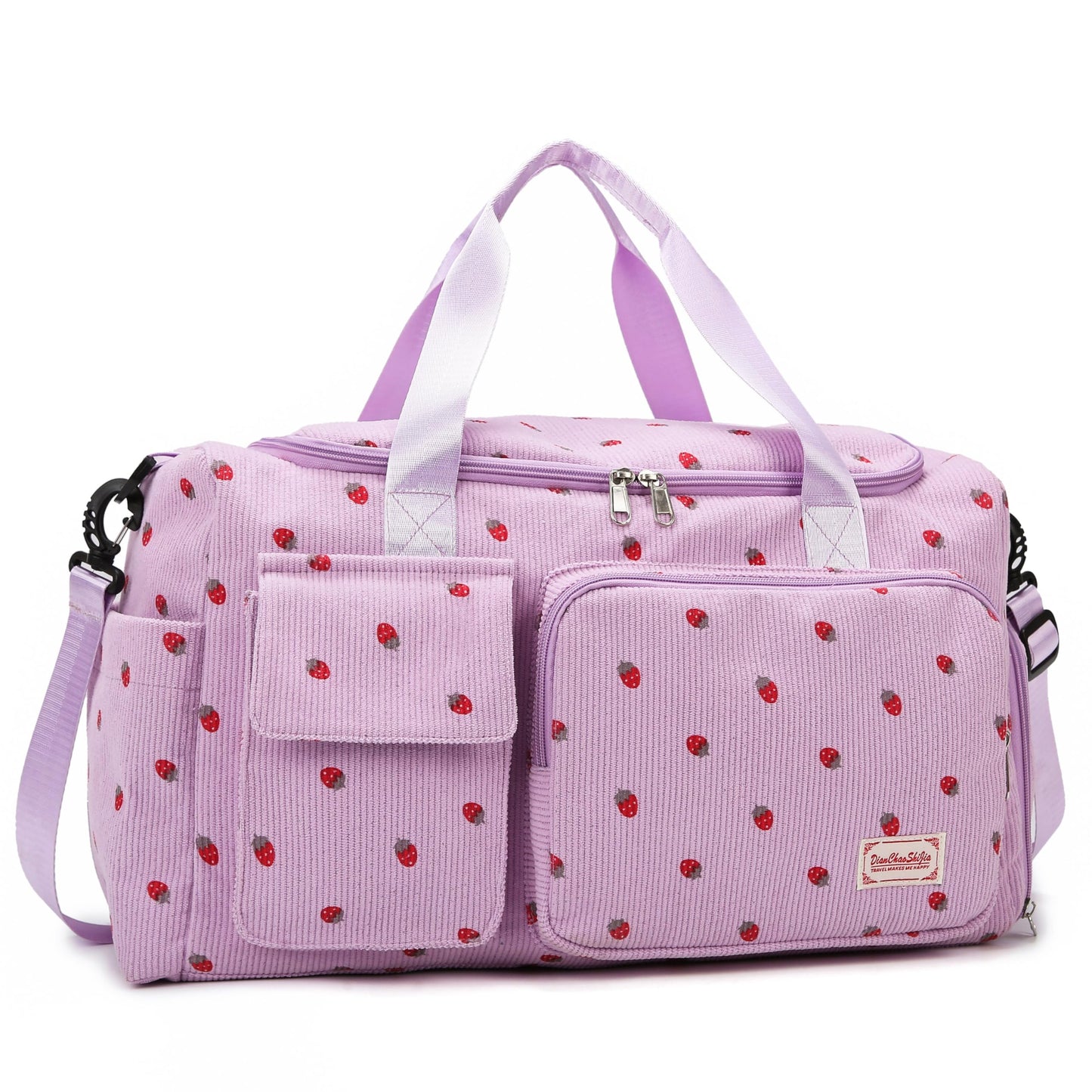Small Gym Bags for Women, Travel Duffle Bag with Shoes Compartment, 4 in 1 Carry on Weekender Overnight Bag with Dry Wet Separated Pocket, Sport Gym Tote Bag for Yoga, Dance, Swimming, Workout, Ballet