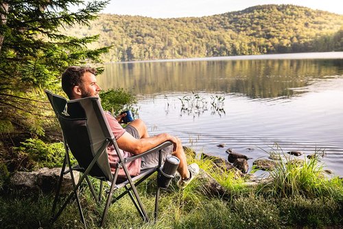 GCI Outdoor Eazy XL Chair - Portable Camping Chair with Comfortable Design | Lightweight & Durable