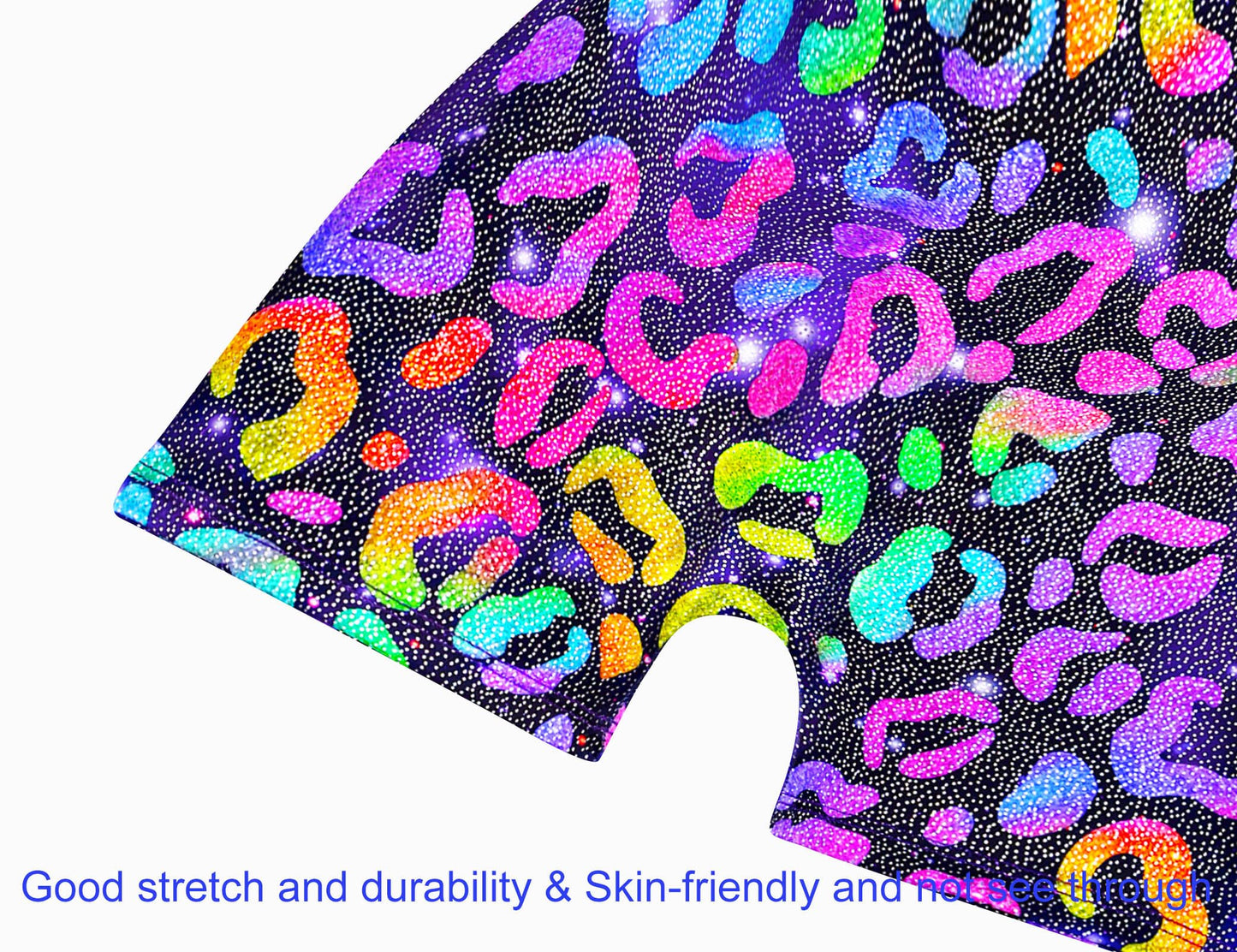 Domusgo Girls Leotard for Gymnastics Size 7-8 Years Old Sparkle Gold Leopard Bodysuits Active Tank
