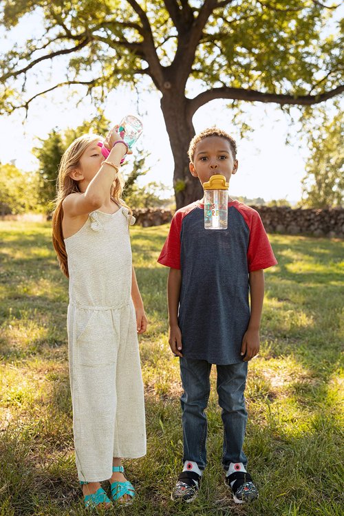CamelBak Eddy+ Kids Replacement Bite Valves and Straws Accessory Clear, 2-Pack