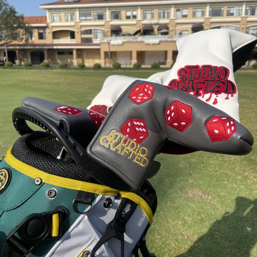 Studio Crafted Las Vegas Blade Golf Putter Head Cover Magnetic Closure Golf Blade Putter Cover