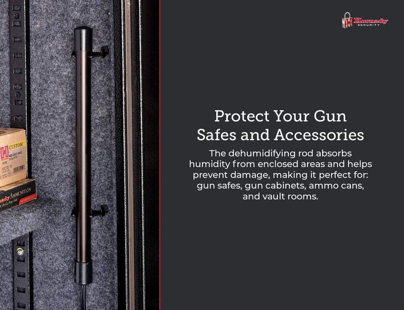Hornady 95903 Electronic Gun Safe Dehumidifier Rod (12"),Black