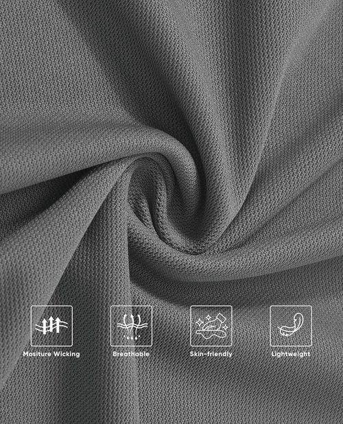 Alimens & Gentle Men's Tactical Polo Shirt - Short Sleeve Dry Fit Golf Top for Outdoor Sports | Stretch Fabric