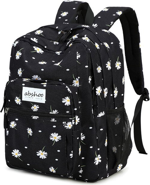 Abshoo Classical Basic Travel Backpack - Water Resistant Bookbag for School | Stylish & Durable