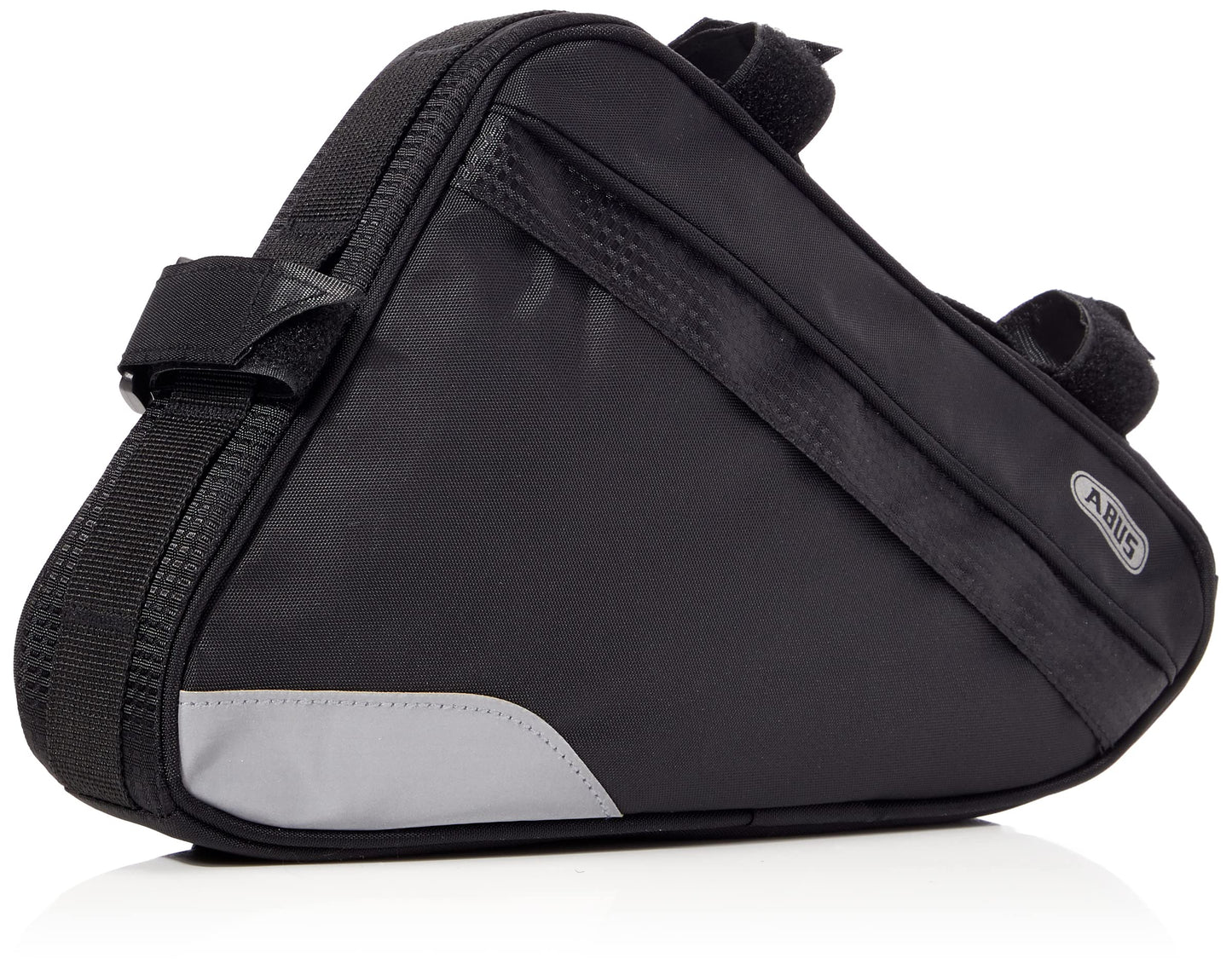 ABUS Oryde ST 2250 Bike Bag - Frame Bag with Velcro Strap - Water-Repellent Material - Black