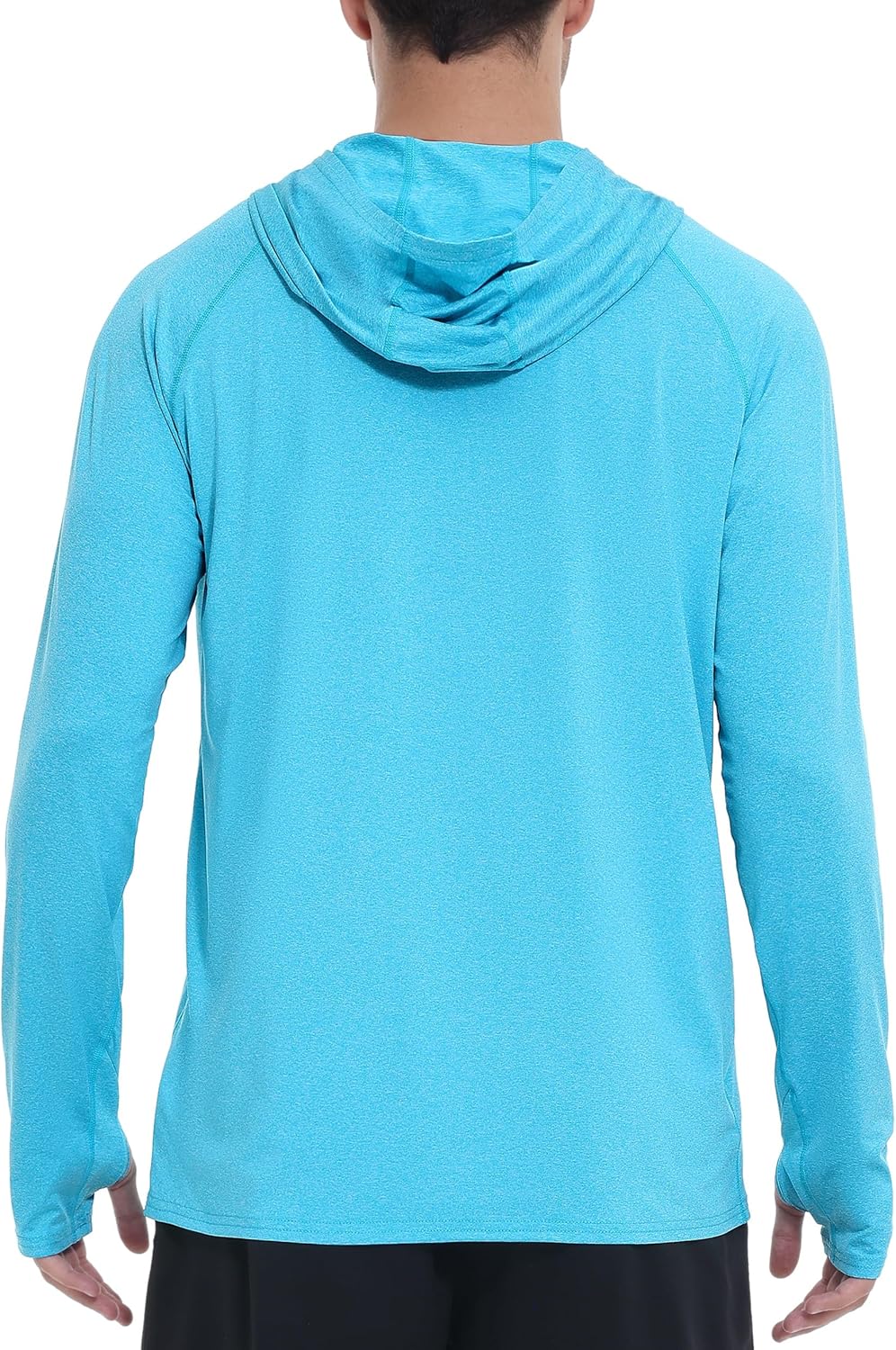 Roadbox UPF 50+ Men's Sun Hoodie - Long Sleeve UV Protection Fishing Shirt with Pocket | Outdoor Athletic Rash Guard