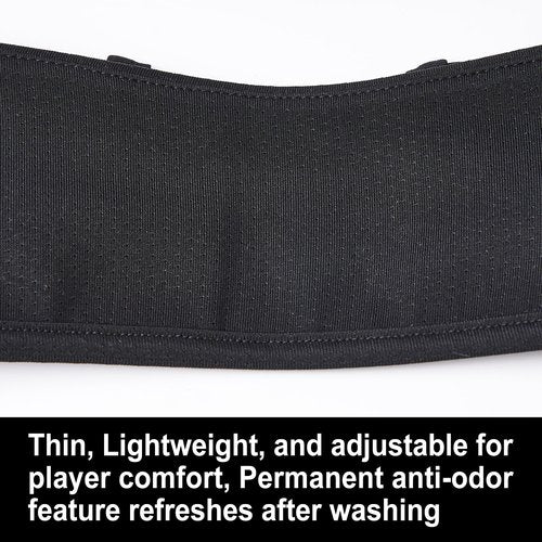 EALER Hockey Neck Guard Collar, Hockey Core Neck Protect Guard Bib Cut Resistant
