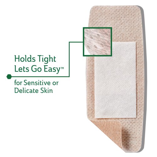 Curad Truly Ouchless XL Adhesive Bandages, 8 Count (Pack of 3)