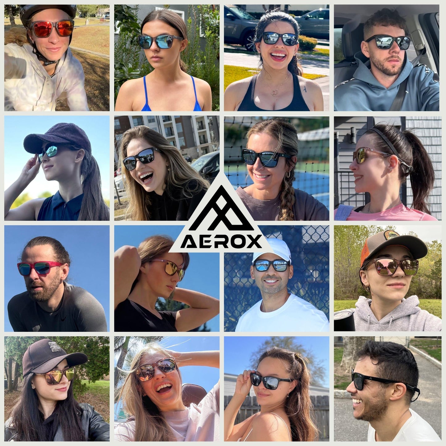 AEROX Oversized Polarized Fashion Sports Sunglasses for Running, Driving, Golf for Women