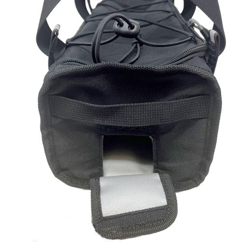 Battery Rack and Carry Bag for Ebike - Flame Resistant Material - Take an battery extra for your ride and storage. Made with flame resistant inner liner and foam liner for protection of battery.