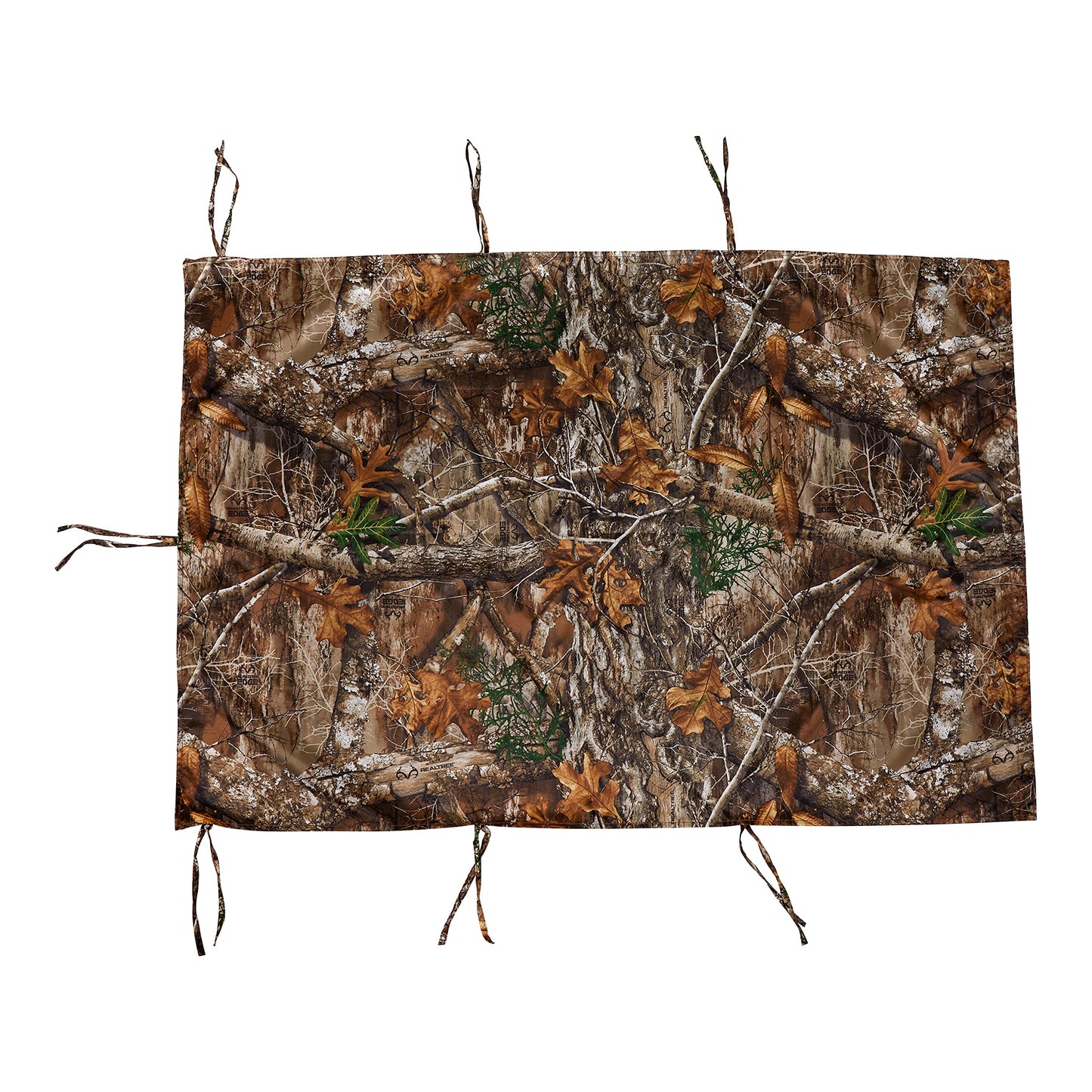 Allen Company Vanish Magnetic Treestand Cover Blind Kit - Tree Stand Camo Blind Cover for Deer, Elk, and Moose Hunting - Quick Set Up and Take Down - Realtree Edge Camo - 35" x 96"