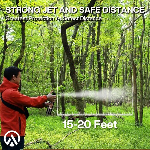 AIMSEIZE Pepper Spray - Maximum Strength Pepper Gel for Outdoor Personal Protection | 9.2 fl Oz