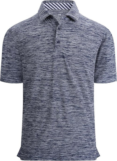 Alex Vando Men's Golf Shirt - Moisture-Wicking Quick-Dry Short Sleeve Polo | Casual Fit