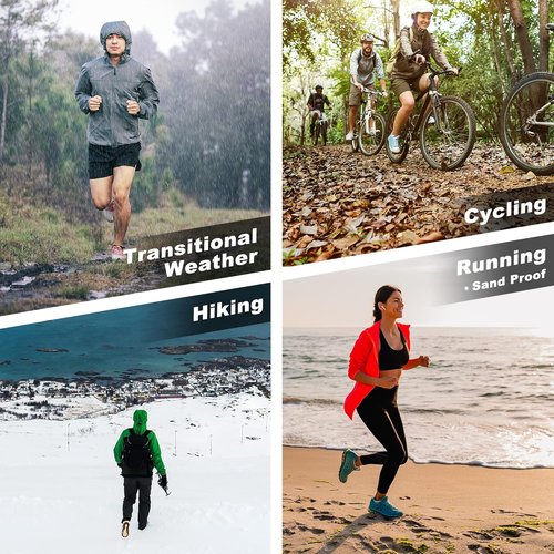 DRYMILE Waterproof Wool Hiking Socks - Breathable & Cushioned for Winter Activities | Crew Size