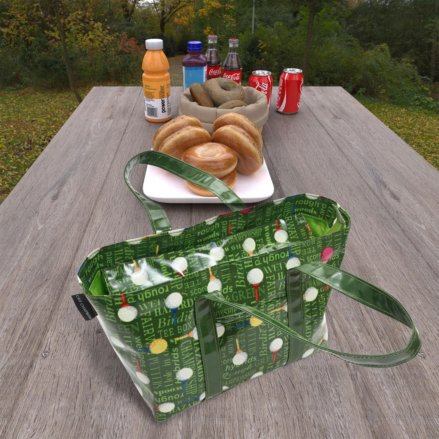 Passion for Golf Collection Hand Bag Tote Bag (Balls)