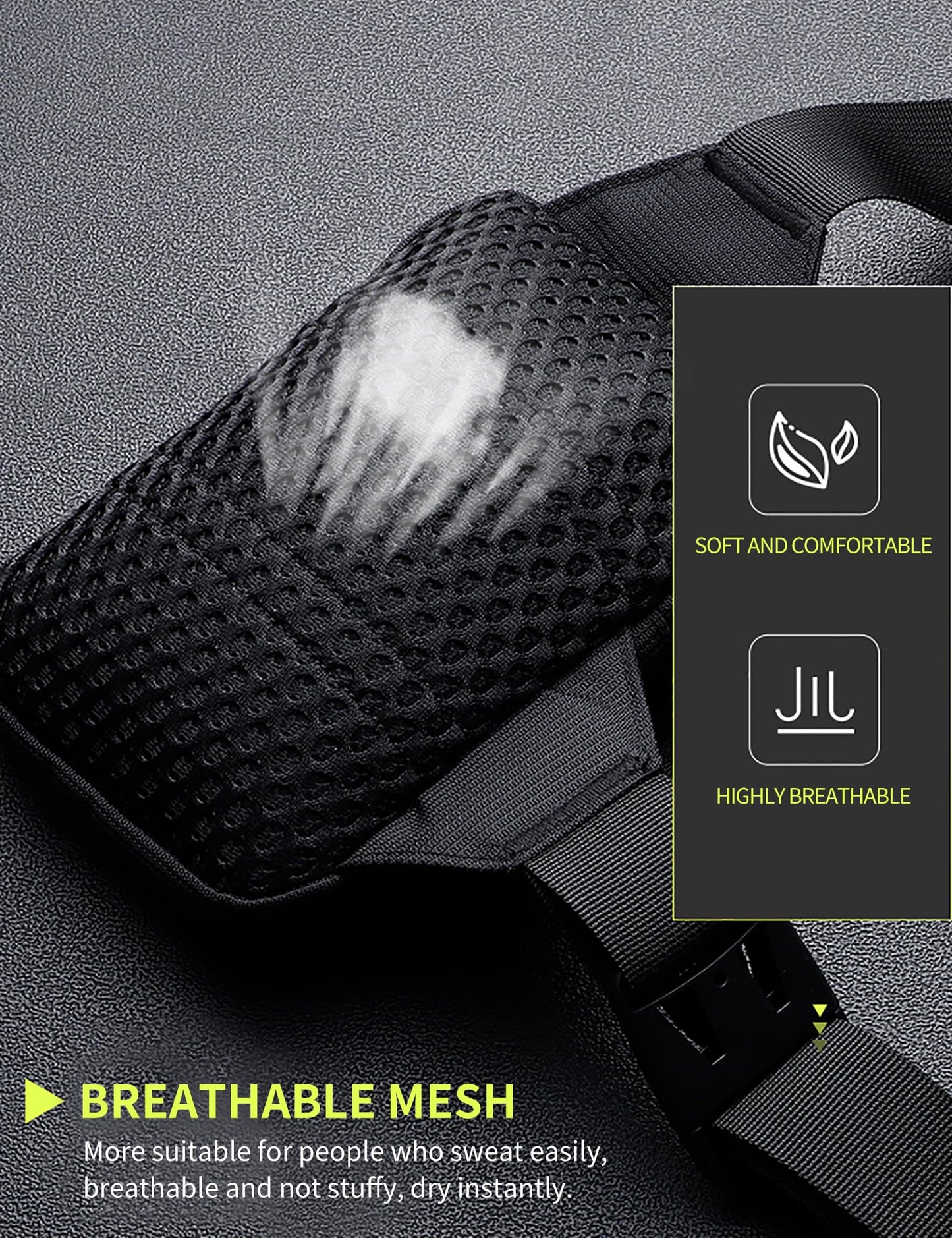 Peciees Mini Anti Theft Crossbody Sling Bag Small Chest Bag Dual Pocket Water Resistant Fanny Pack Running Phone Holder for Men Women Workout Travelling, 2 Sizes, Mini Black