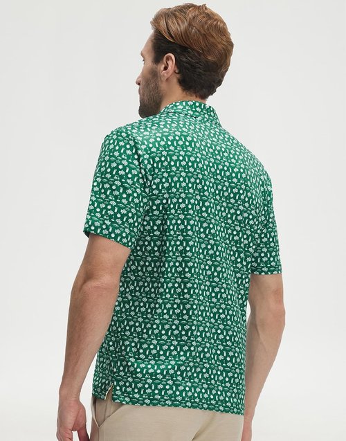 M MAELREG Men's Golf Shirt - Moisture-Wicking Performance Polo | Short Sleeve Casual Fit