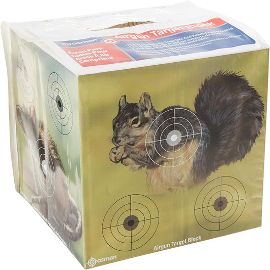 Crosman CSLT Metal Spinning Target - Durable Design for Outdoor Shooting | Black Finish