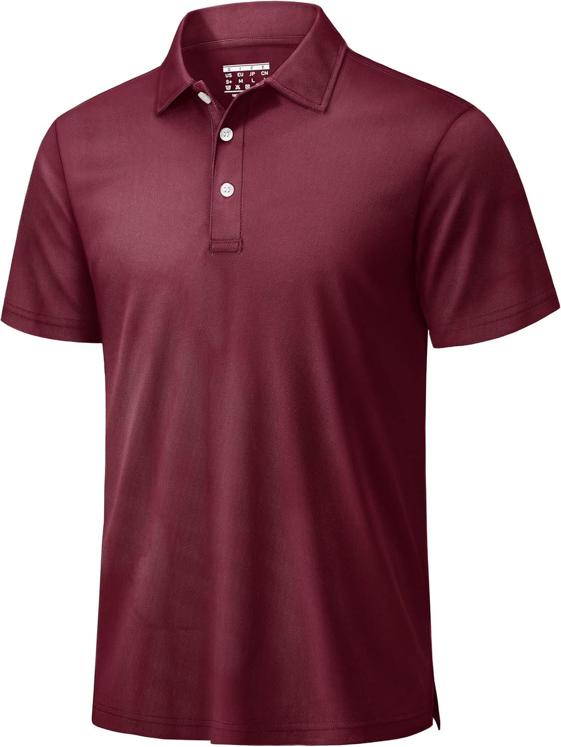 TACVASEN Men's Golf Shirt - Dry Fit Performance Polo with Collar | Short Sleeve, Comfortable Fit