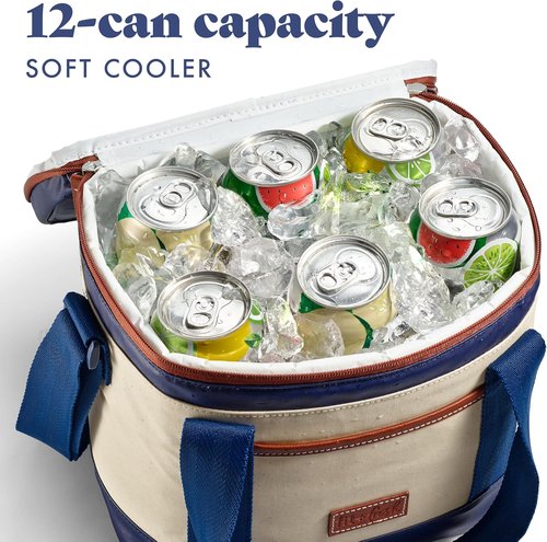 Fit & Fresh Beach & Boat Cooler Collection - Insulated, Leakproof Totes & Lunch Bags for Summer Travel