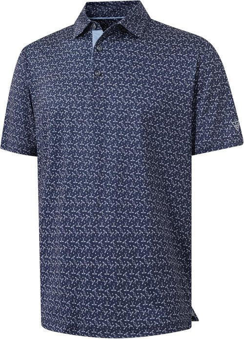 M MAELREG Men's Golf Shirt - Performance Moisture-Wicking Short Sleeve Polo | Casual Sport Fit