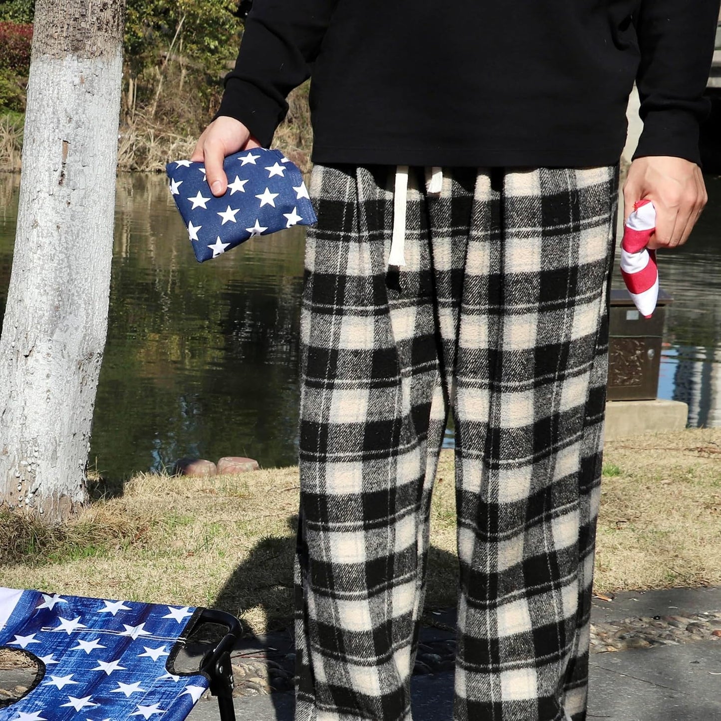 Sport Beats Cornhole Bags - Set of 8 Regulation Weight & Size with Convenient Carry Case