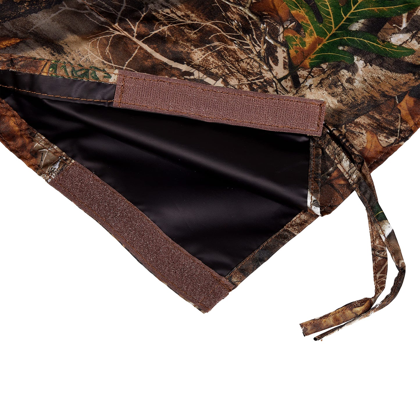 Allen Company Vanish Magnetic Treestand Cover Blind Kit - Tree Stand Camo Blind Cover for Deer, Elk, and Moose Hunting - Quick Set Up and Take Down - Realtree Edge Camo - 35" x 96"