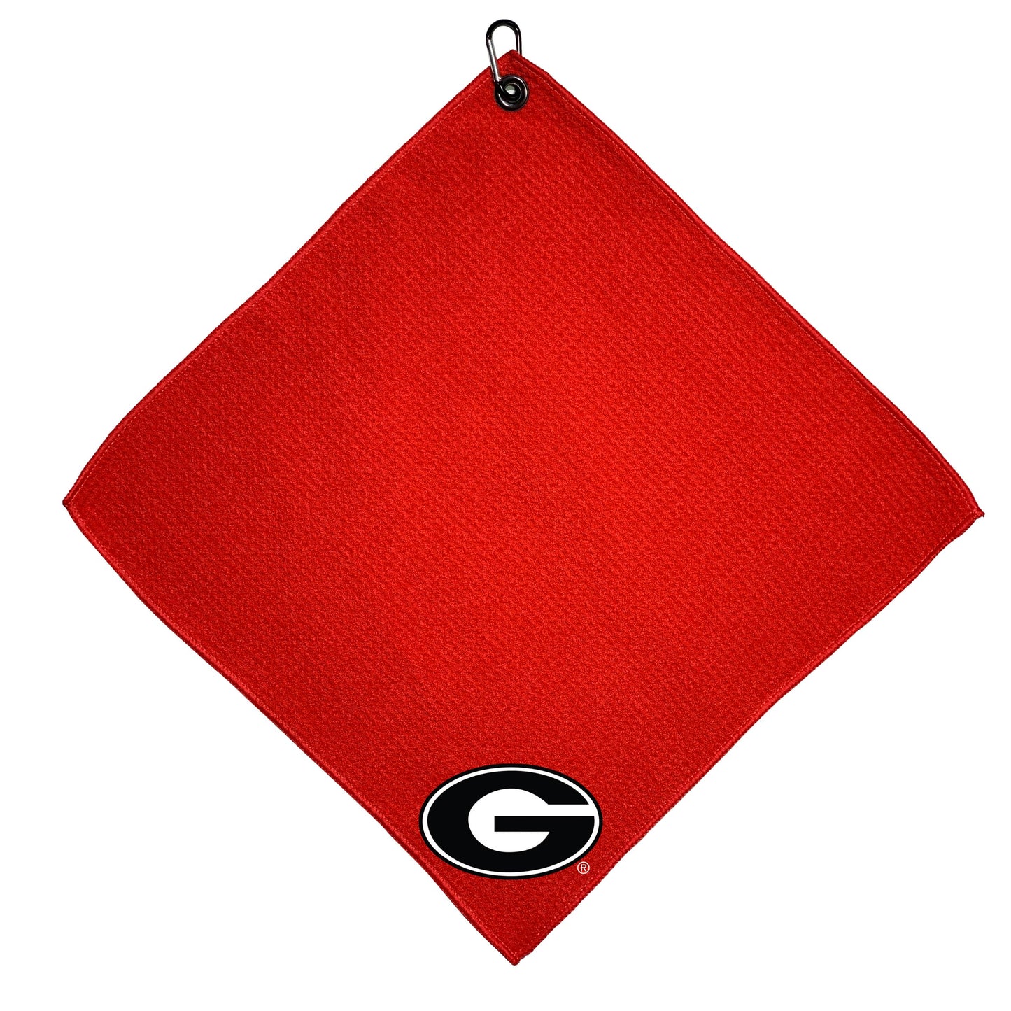 Team Golf NCAA Georgia Bulldogs Microfiber Golf Towel, 15x15 (Multicolor)