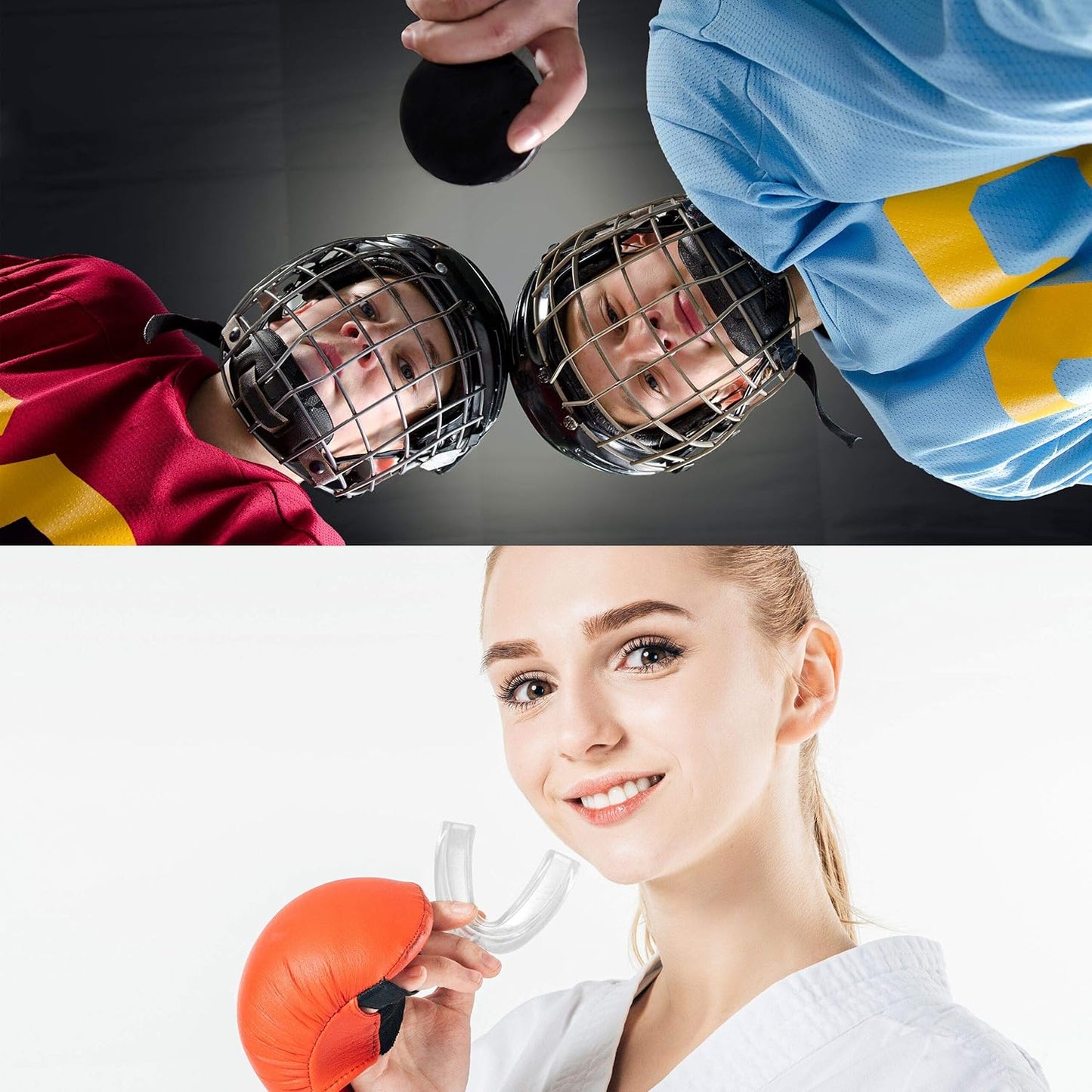 ProDental Sports Mouth Guard - Custom Fit, BPA-Free Mouthguard for Adults & Teens 12+ | 2 Pack, Soft & Moldable for Football, MMA, Boxing, Lacrosse