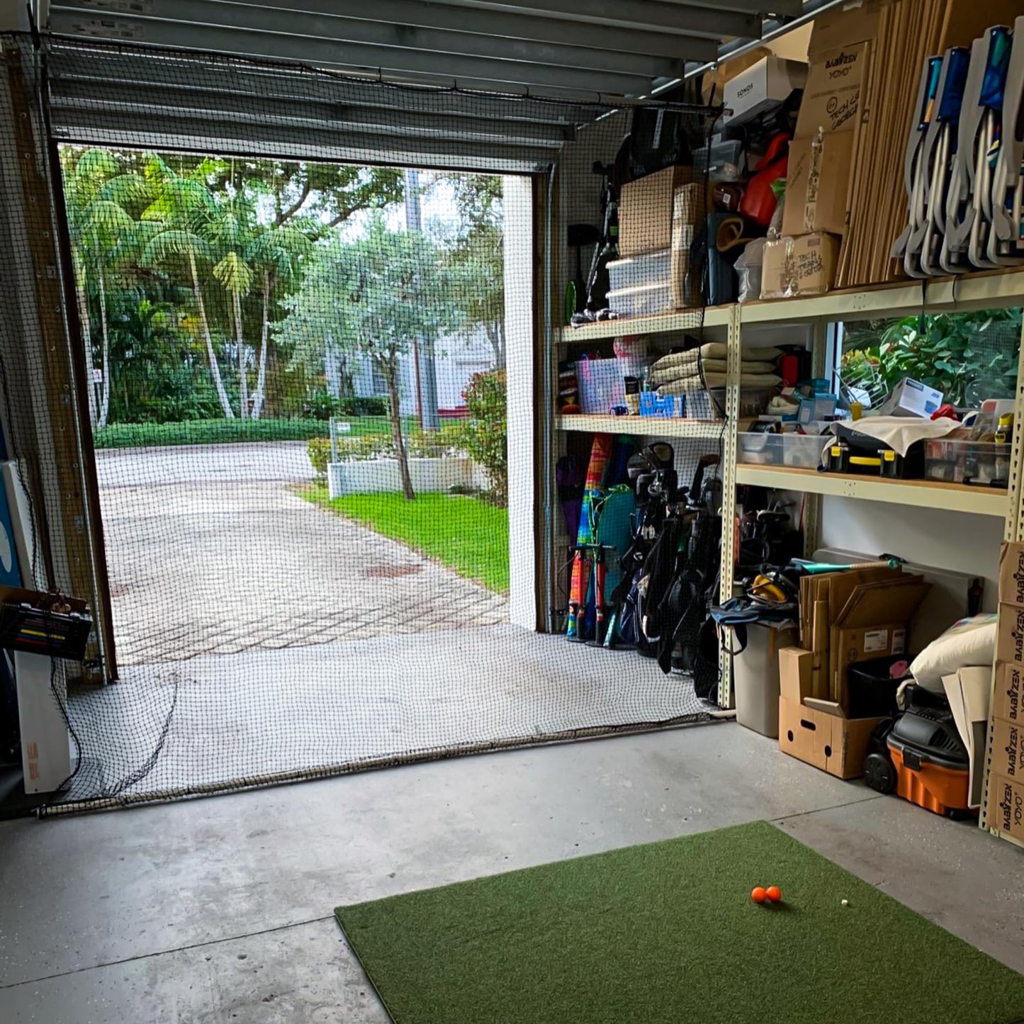 Just For Nets Nylon Golf High Impact Net, Black