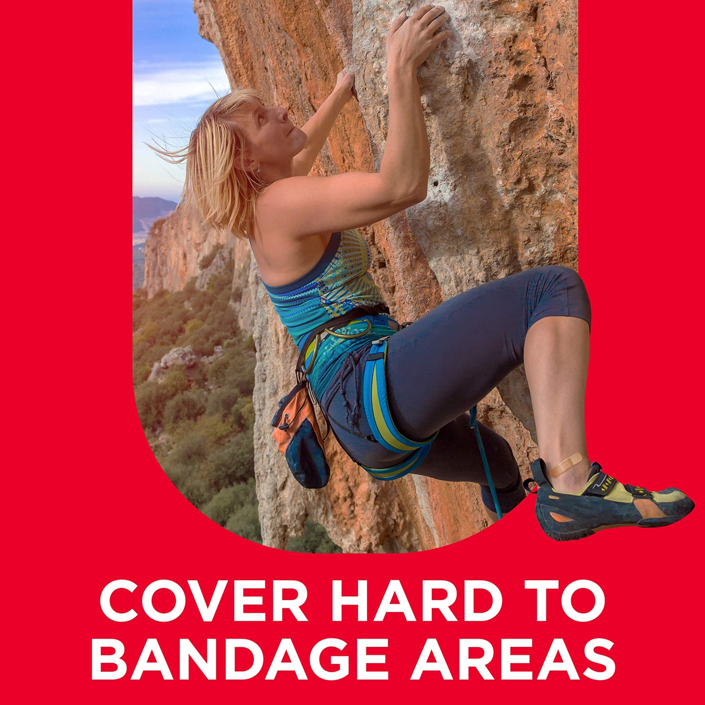 Band-Aid Brand Water Block Tough Strips Adhesive Bandages for First Aid Wound Care, Durable Waterproof Bandages to Protect Minor Cuts, Scrapes & Burns, Sterile, Extra Large, 10 ct