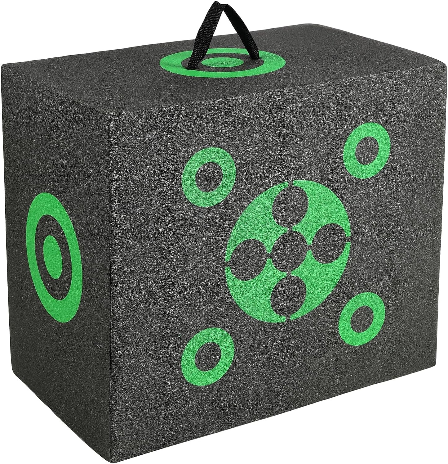 VEVOR Archery Target Block - 16"x18" Portable Bow Target with Carry Handle & Easy Arrow Removal | Lightweight & High Visibility