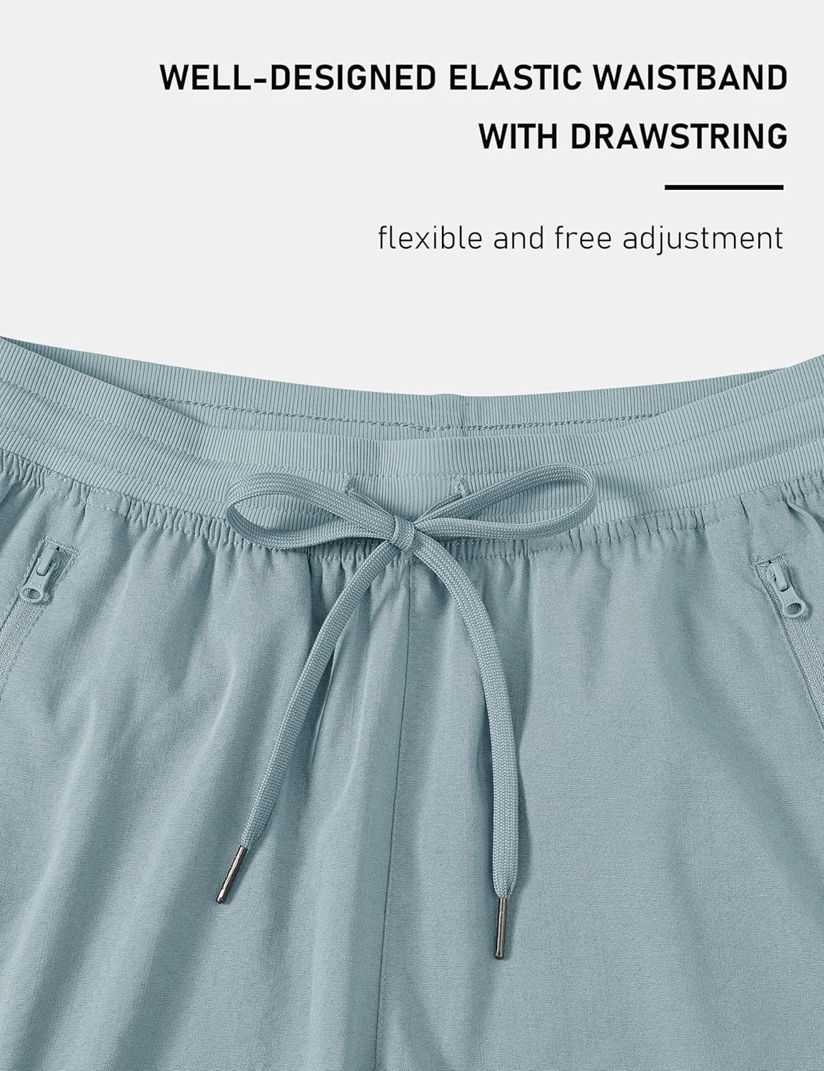MoFiz Women's Hiking Cargo Shorts - Lightweight Quick-Dry Athletic Shorts with 6 Pockets | Summer Travel