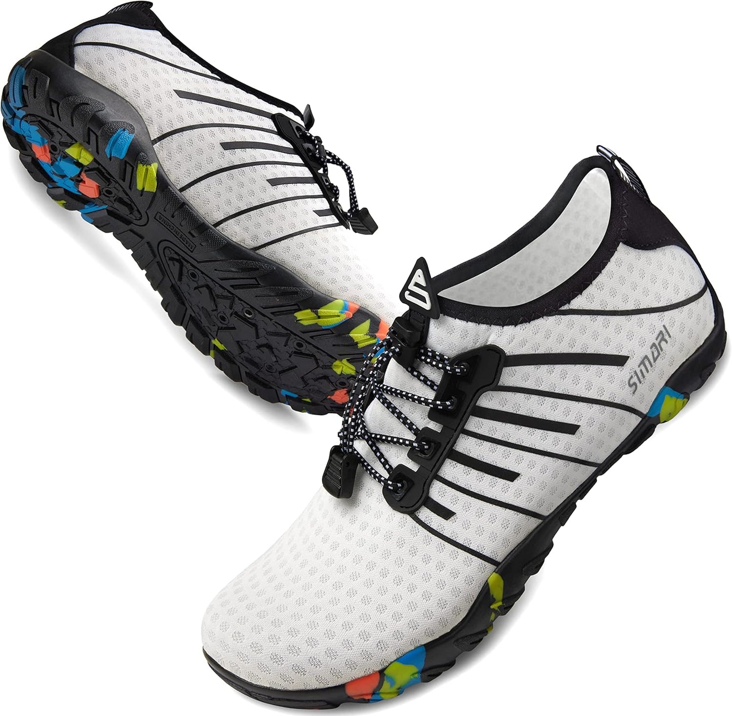 SIMARI Water Shoes - Lightweight Quick-Dry Aqua Socks for Surfing & Beach Sports | Non-Slip Design