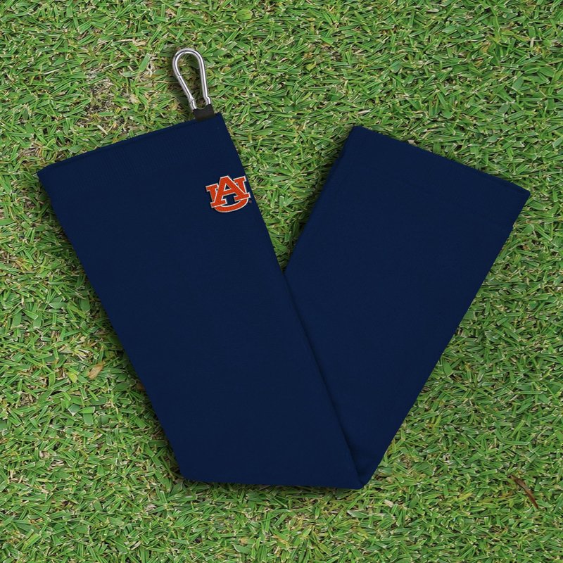 NORTHWEST Auburn Tigers NCAA Team Logo Micro Fiber Tri-Fold Golf Towel 16 x 24 Inches