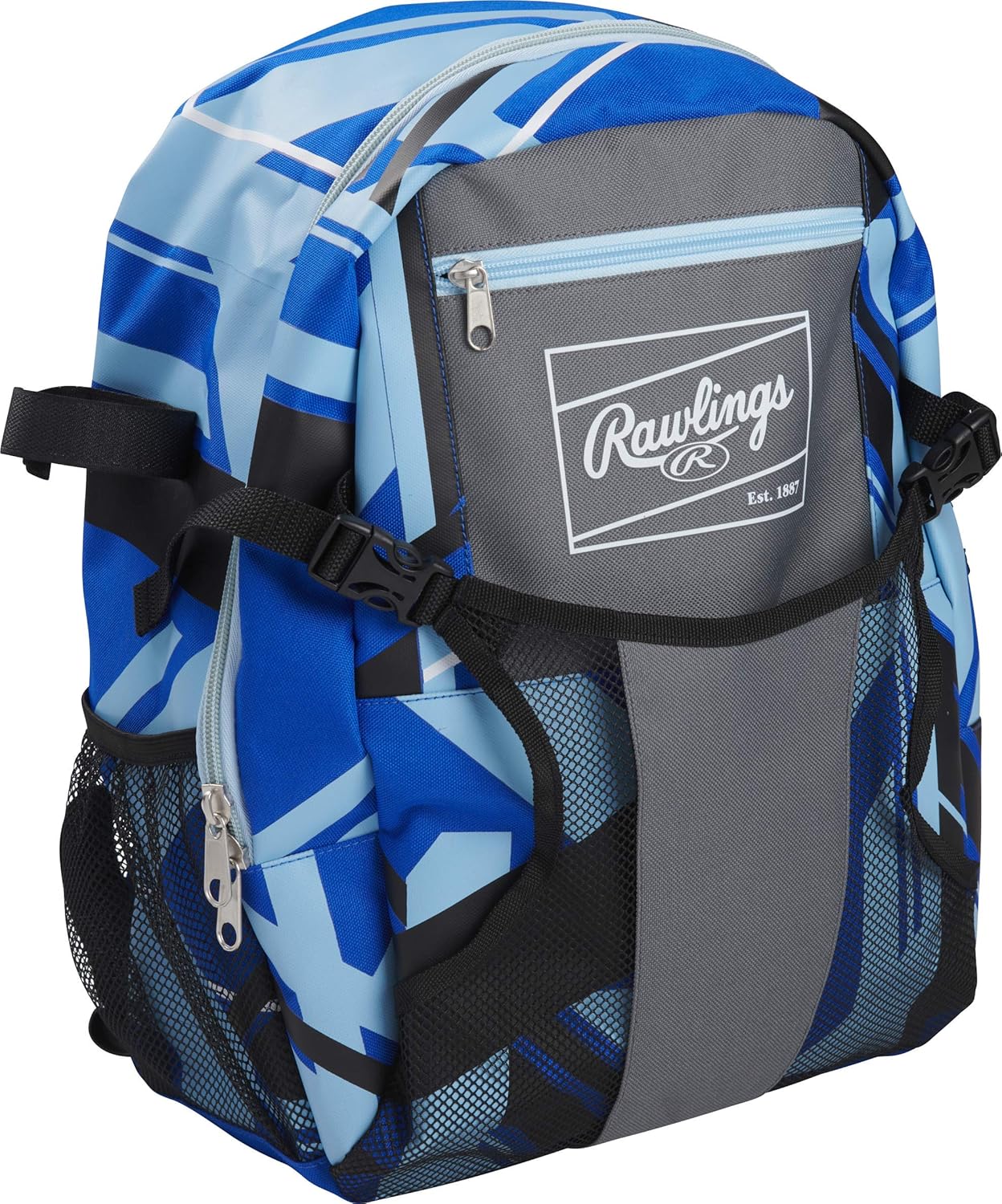 Rawlings REMIX Backpack Equipment Bag - T-Ball & Youth Baseball/Softball | Royal Color