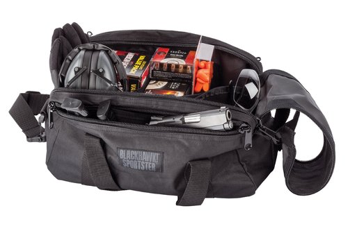 BlackHawk Pistol Range Bag SPORTSTER Bag Black Nylon 74RB02BK