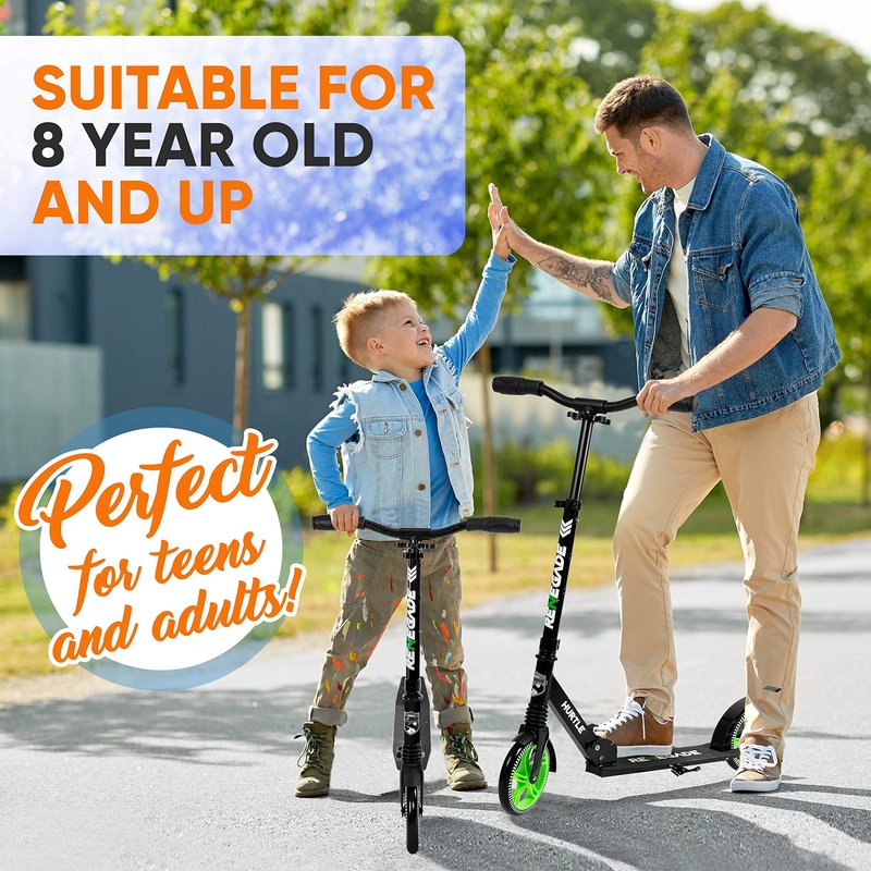 Hurtle Lightweight and Foldable Kick Scooter (HURTS56)