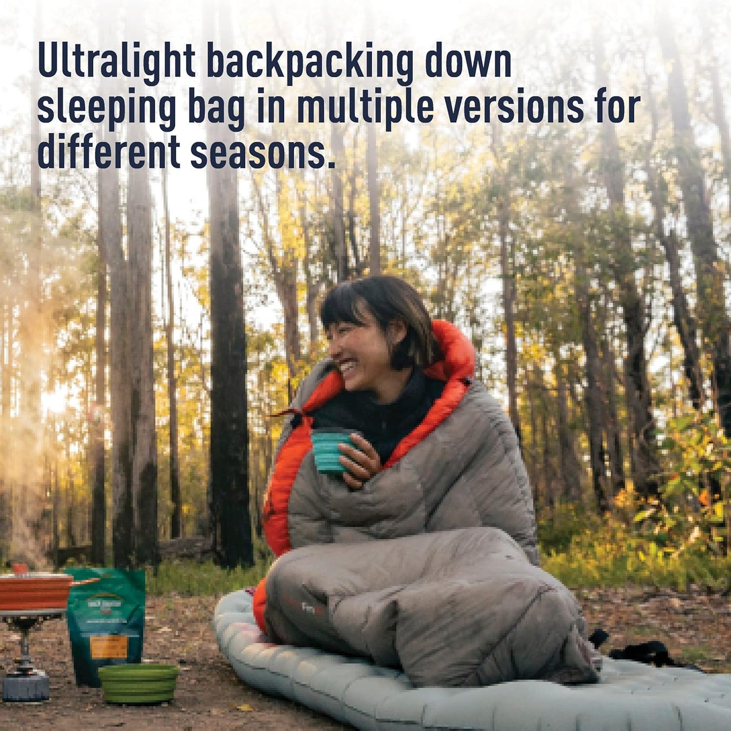 Sea to Summit Flame Ultralight Women's Down Sleeping Bag - Compact & Warm for Outdoor Adventures