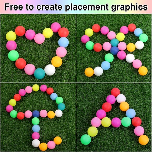 Guirnd 40mm Ping Pong Balls - 28 Pcs for Table Tennis, Games, Arts, and Pet Toys