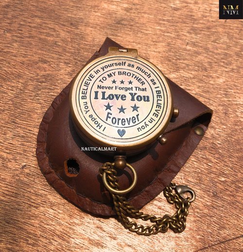 Brass Compass Gift to My Son Compass,My Son,to My Son,Son from Dad,Gift for Son,Father Son Gift,Mother Son Gift,Love Mom,Son from Mom, Love Dad, to My Brother, to My Sister (to My Brother)