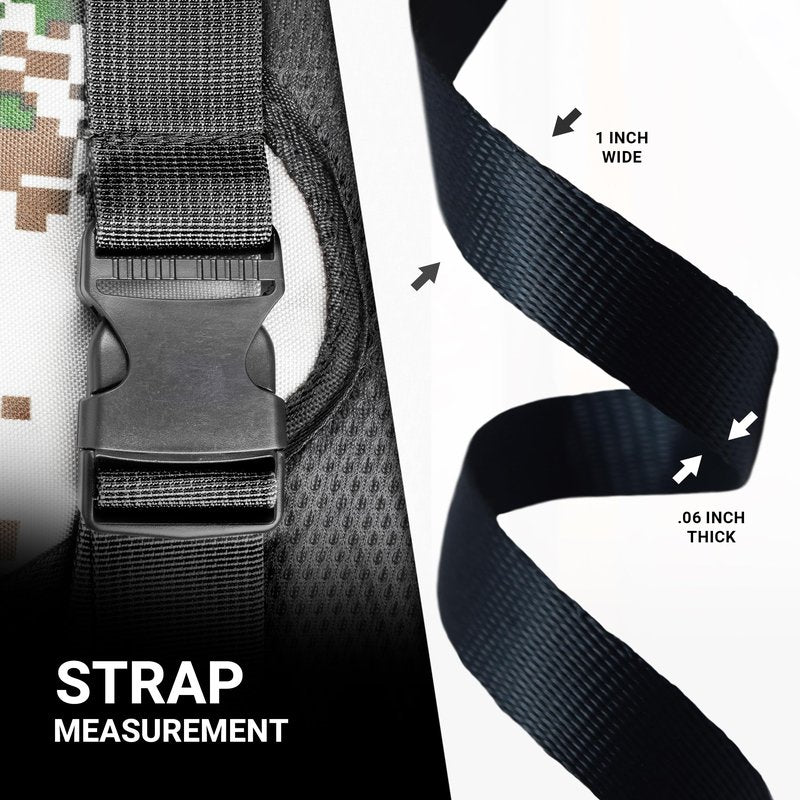 Strapworks Lightweight Polypropylene Webbing - Poly Strapping for Outdoor DIY Gear Repair, Pet Collars, Crafts - 1 Inch x 50 Yards - White