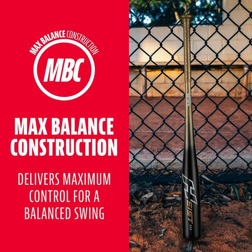Franklin Sports Youth Baseball Bat - Heist Big Barrel Metal Bat for Ages 8-12 | 26" to 30" -9/-10 USA Baseball