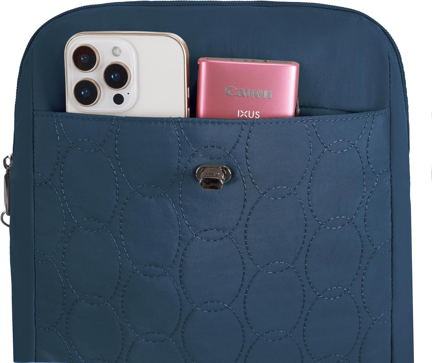 Travelon Anti-Theft Compact Backpack - Secure Design for Travel | Lightweight and Stylish
