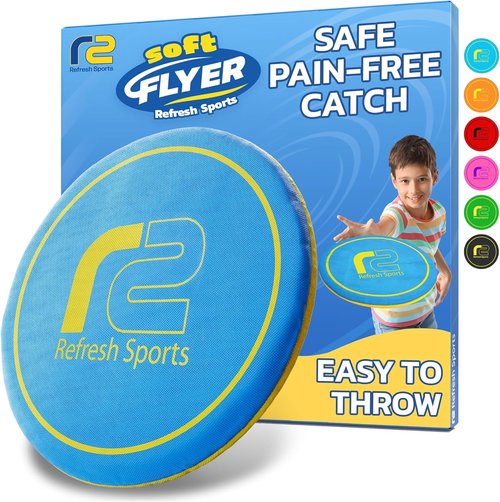 Friisbee Soft Disc Flying Toy - Safe Catch Design for All Ages - Perfect Outdoor Gift for Kids 3+