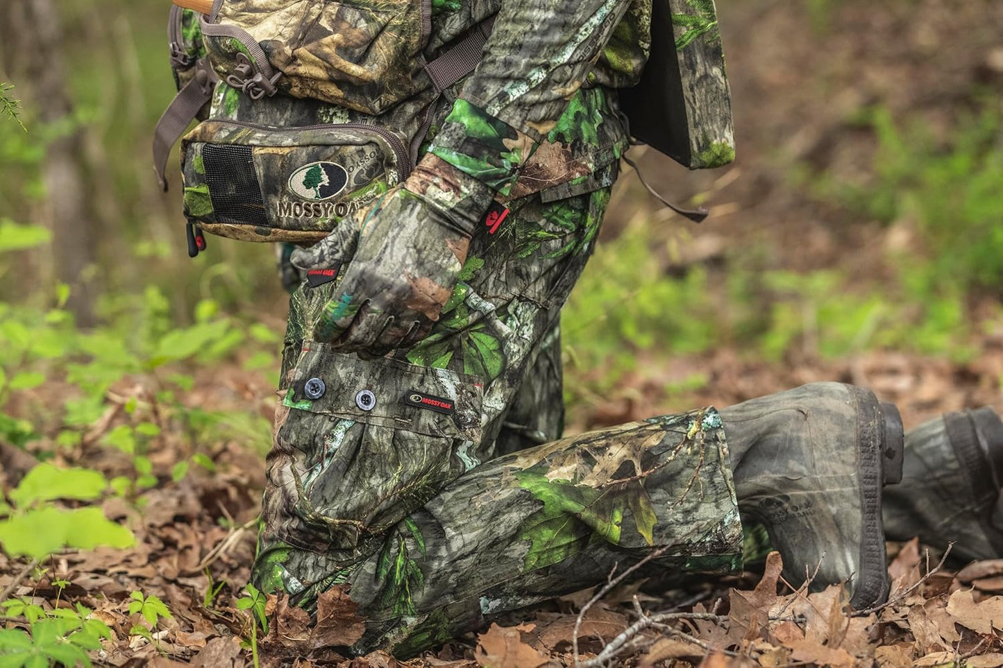 Mossy Oak Camo Hunting Gloves - Lightweight Design for Ultimate Comfort and Grip