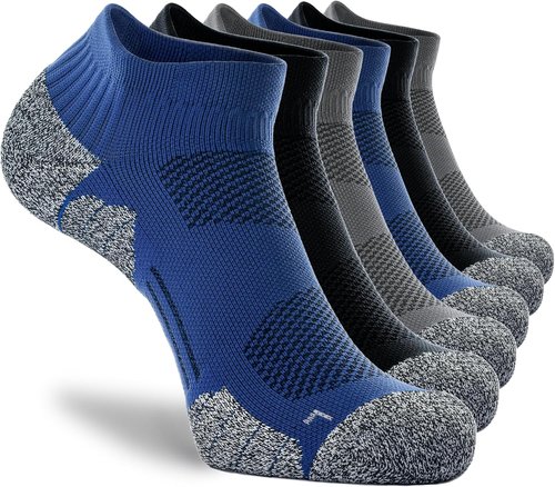 CWVLC Unisex Compression Ankle Socks - Cushioned Comfort | Multipack for Enhanced Performance